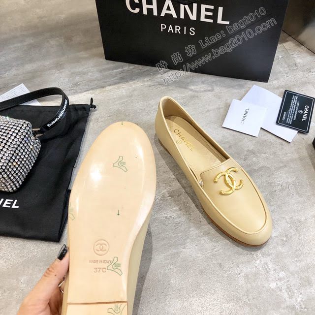 Chanel女鞋 香奈兒2020早春新款單鞋 Chanel女士單皮鞋  naq1276